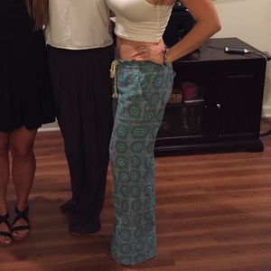 Roxy beach flare pants